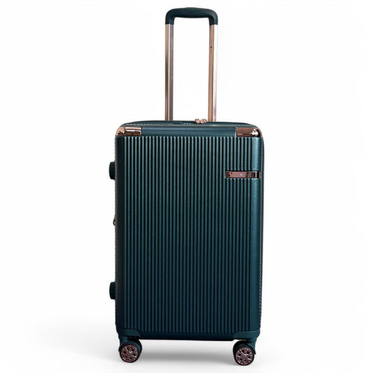 Cowra Medium Hard Shell Suitcase in Dark Green