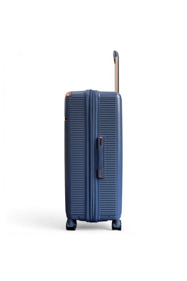 Cowra Large Hard Shell Suitcase in Navy Blue