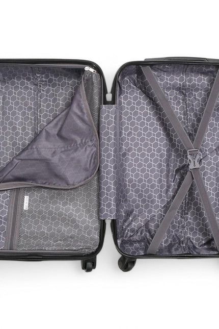 Corowa Cabin Hard Shell Suitcase in Black