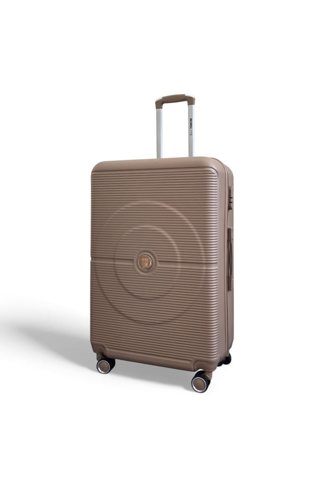Seto Large Hard Shell Suitcase in Gold