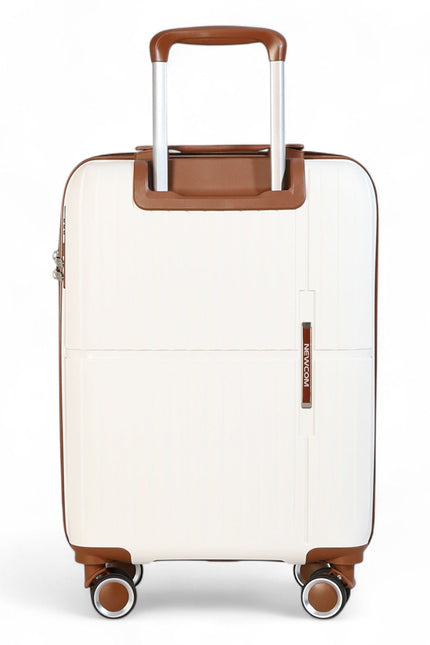Corowa Cabin Hard Shell Suitcase in White