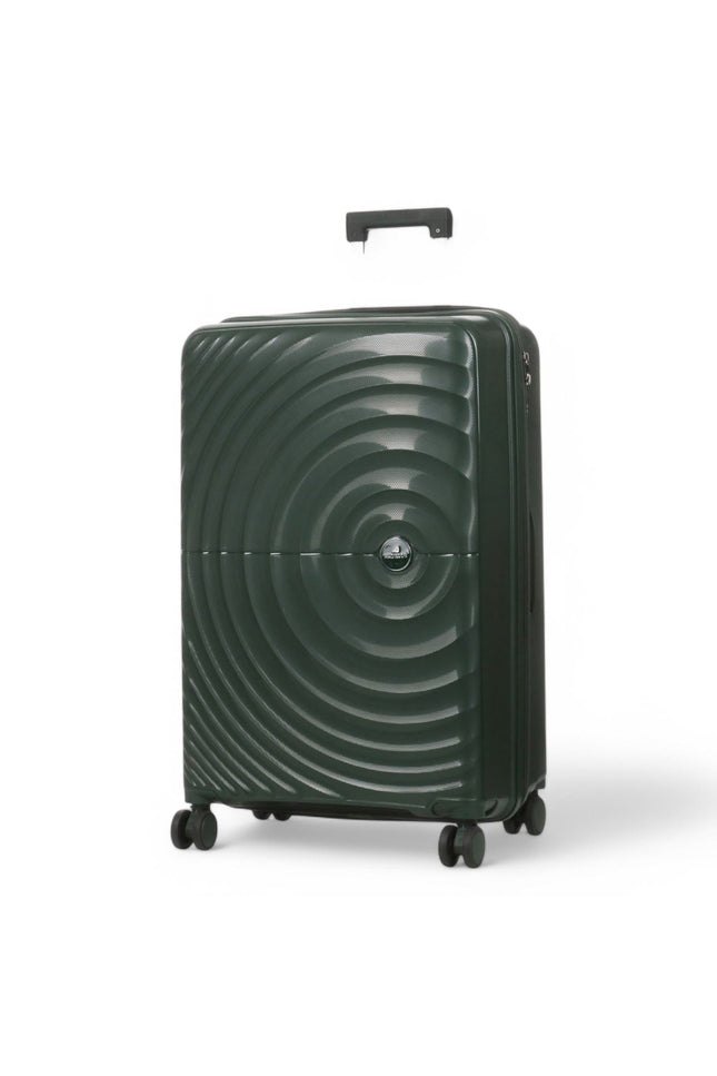 Balranald Large Hard Shell Suitcase in Dark Green