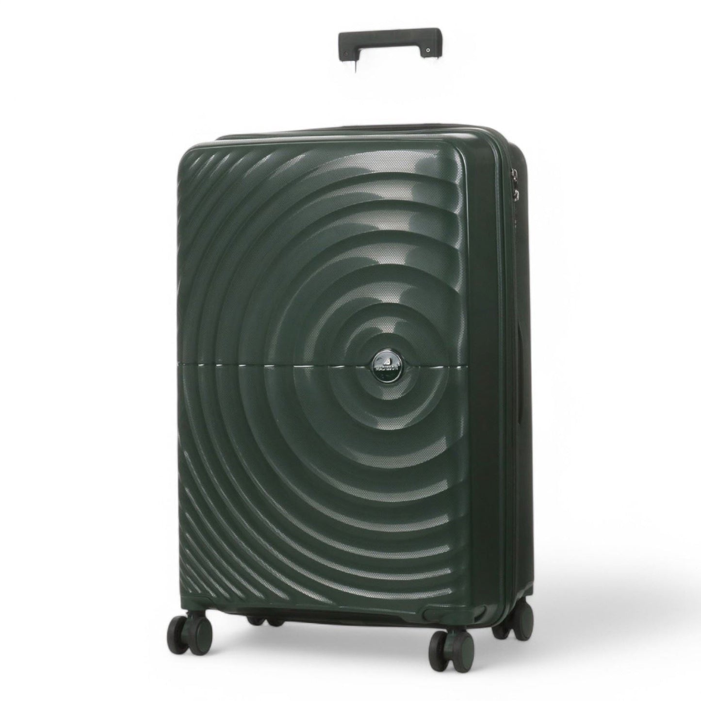Balranald Large Hard Shell Suitcase in Dark Green