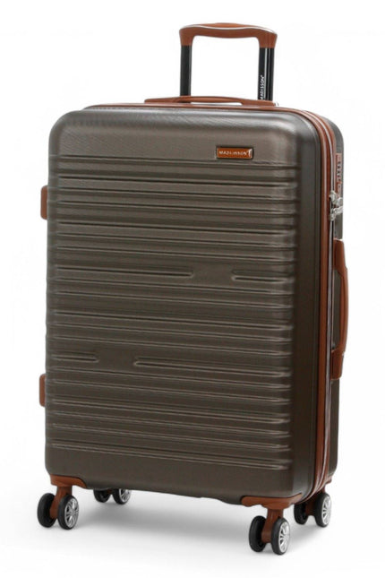 Armidale Medium Hard Shell Suitcase in Coffee