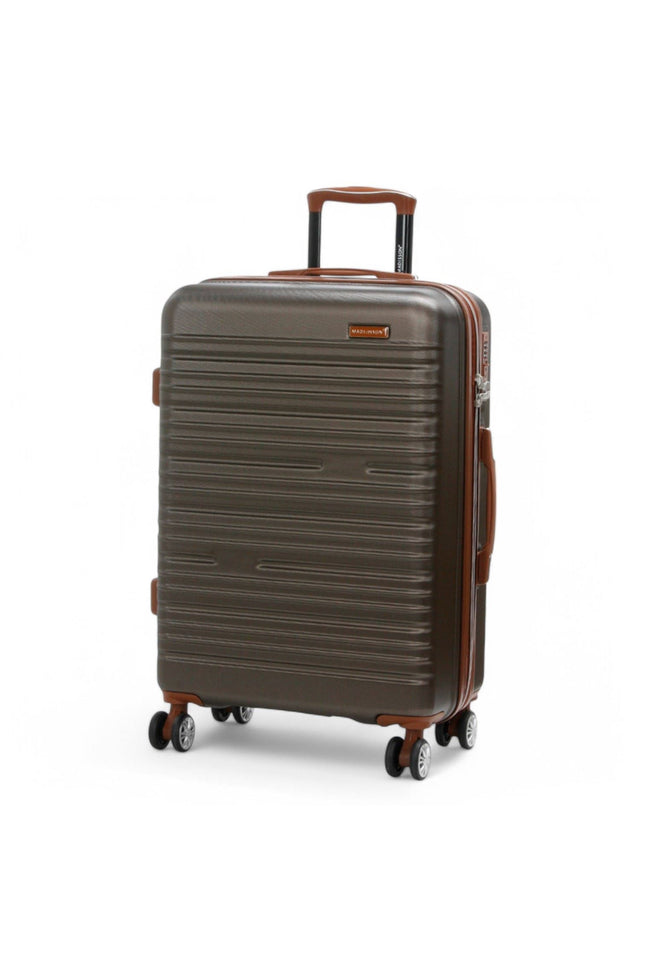 Armidale Medium Hard Shell Suitcase in Coffee