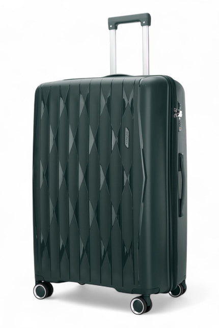 Burnaby Medium Hard Shell Suitcase in Green