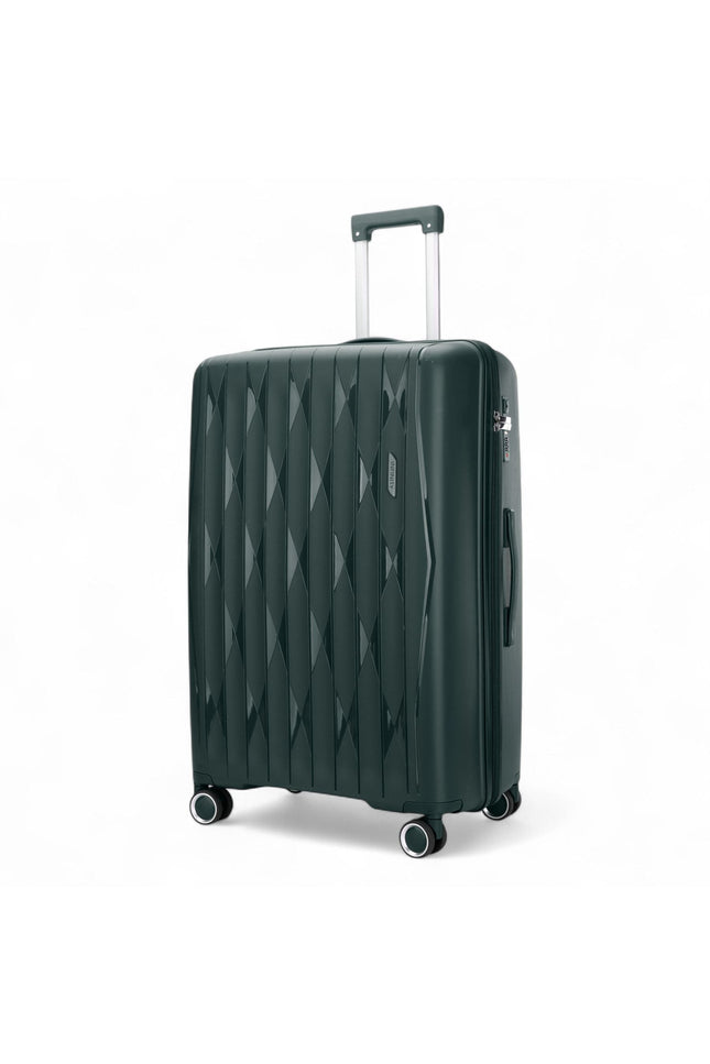 Burnaby Medium Hard Shell Suitcase in Green