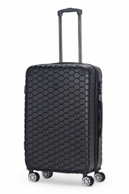 Noda Medium Hard Shell Suitcase in Black