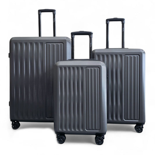 Croydon Set of 3 Hard Shell Suitcase in Grey