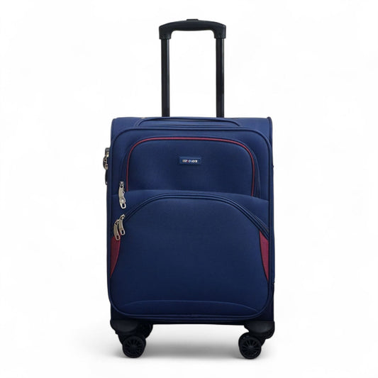 Gosford Cabin Soft Shell Suitcase in Navy Blue