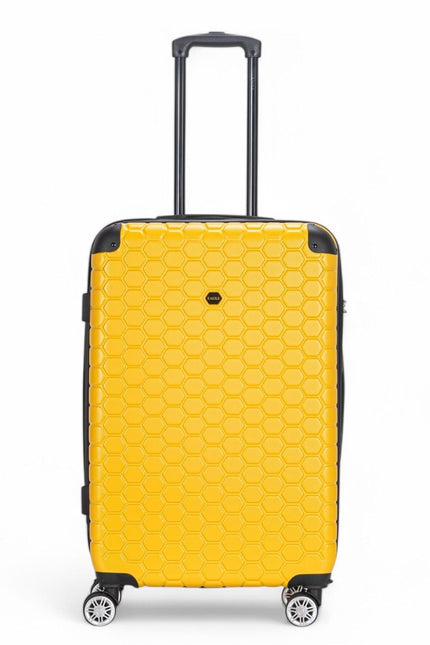 Noda Medium Hard Shell Suitcase in Yellow