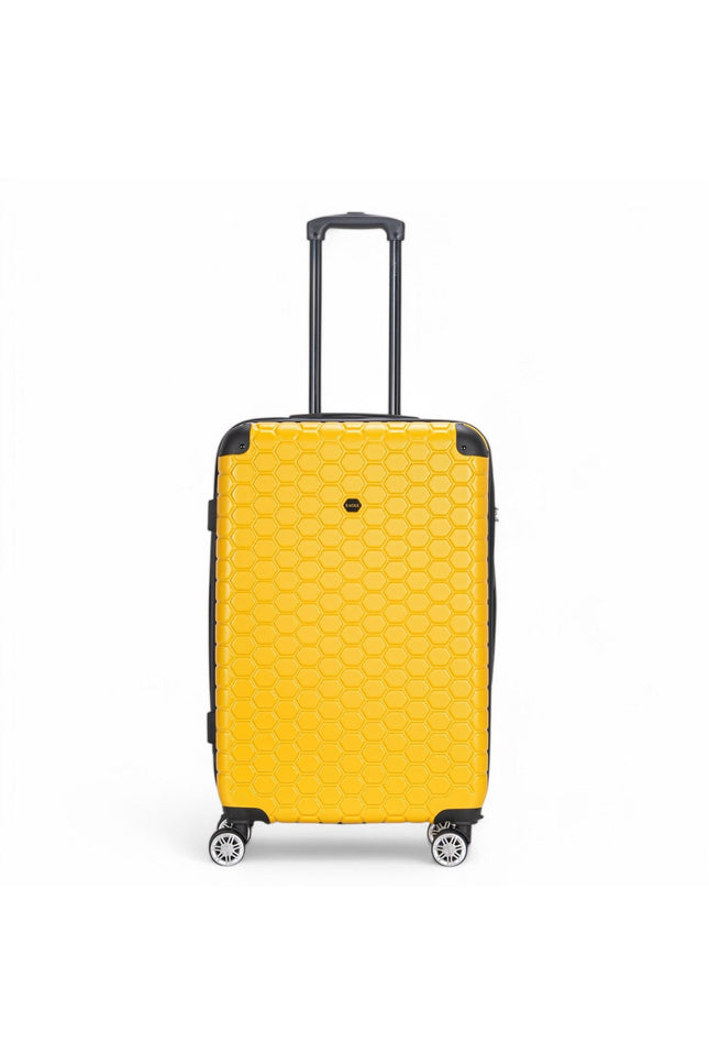 Noda Medium Hard Shell Suitcase in Yellow