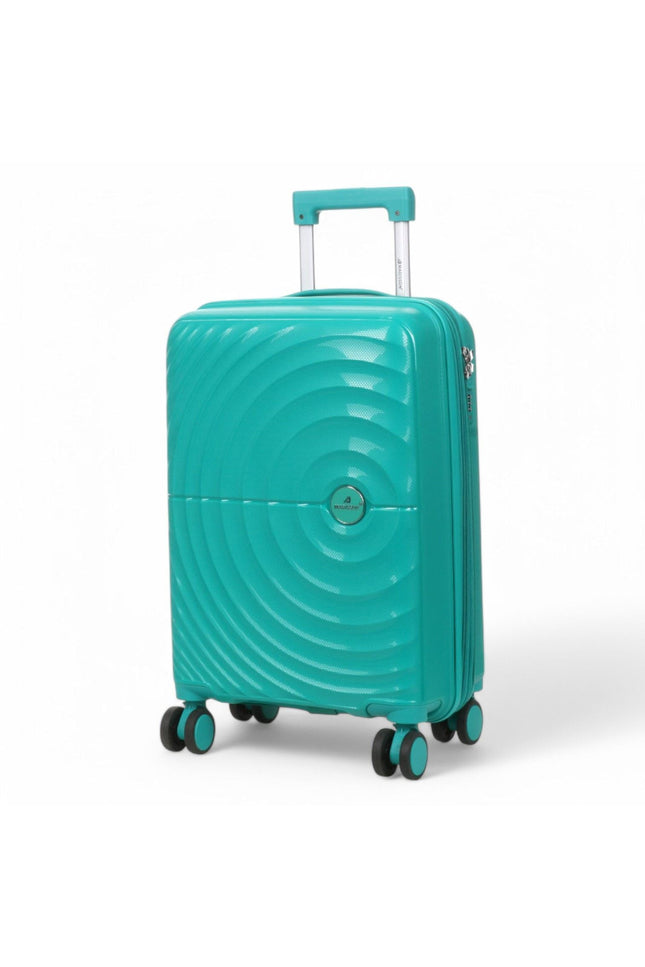Balranald Cabin Hard Shell Suitcase in Aqua Blue