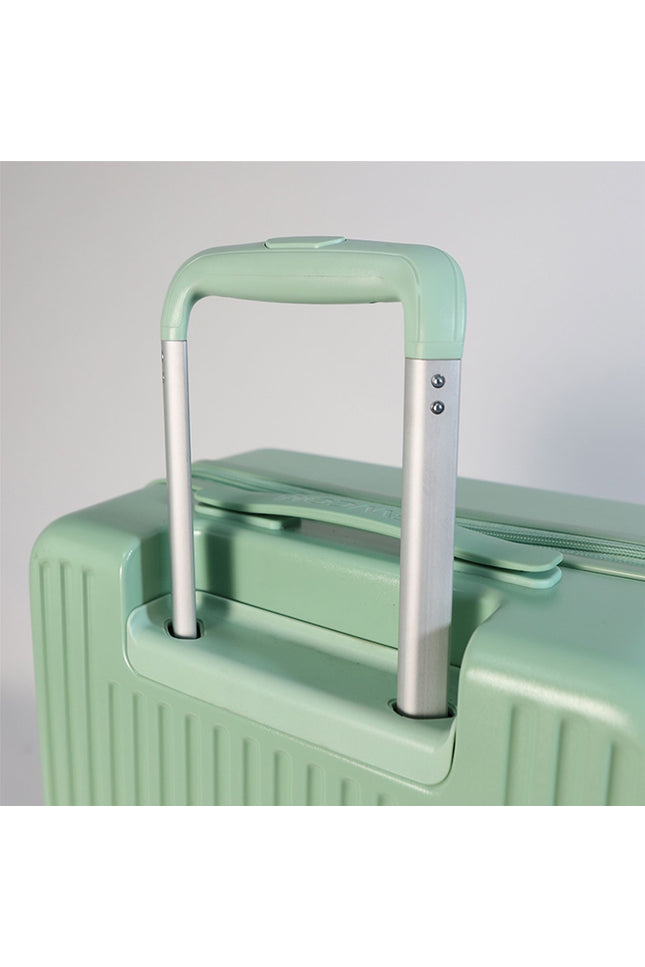 Hard Shell Cabin 44 x 22 x 38 cm Green TSA Secure Luggage Suitcase Suitable for Easyjet, Ryanair