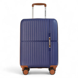Corowa Cabin Hard Shell Suitcase in Teal Blue