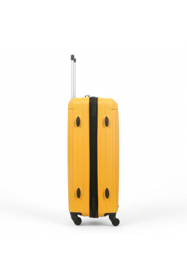 Corowa Large Hard Shell Suitcase in Yellow