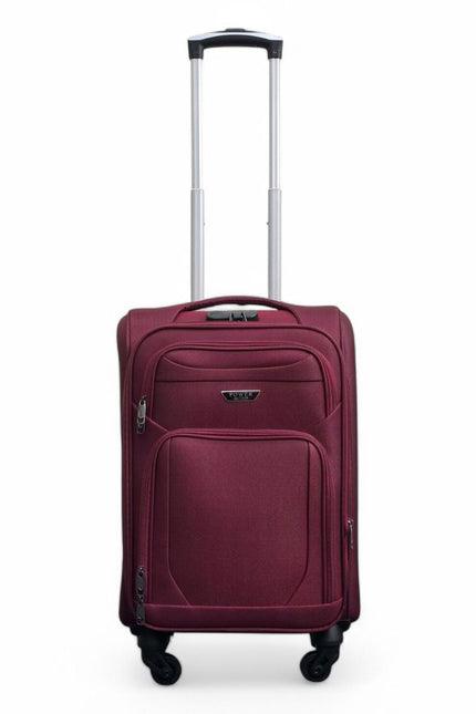 Nagoya Cabin Soft Shell Suitcase in Wine