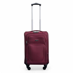 Nagoya Cabin Soft Shell Suitcase in Wine
