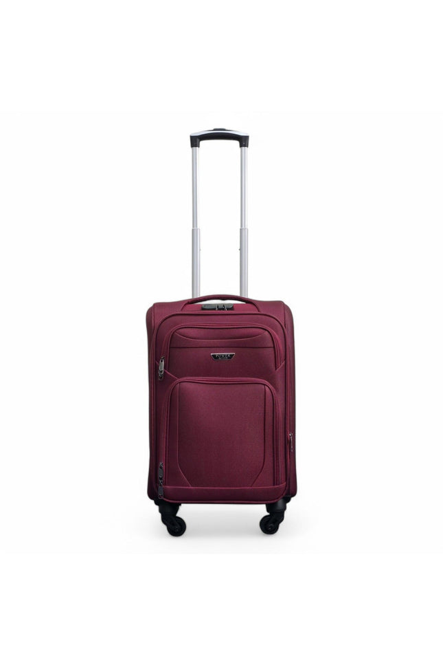 Nagoya Cabin Soft Shell Suitcase in Wine