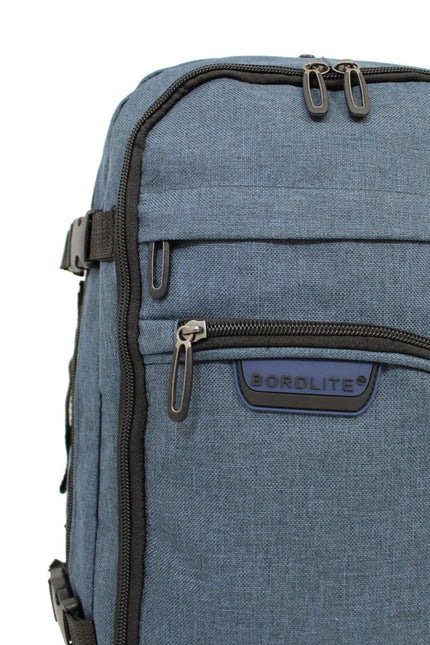 Rucksack Backpack 40x20 x25 cm Underseat Travel Cabin Bag for Easy Jet, Ryanair navy