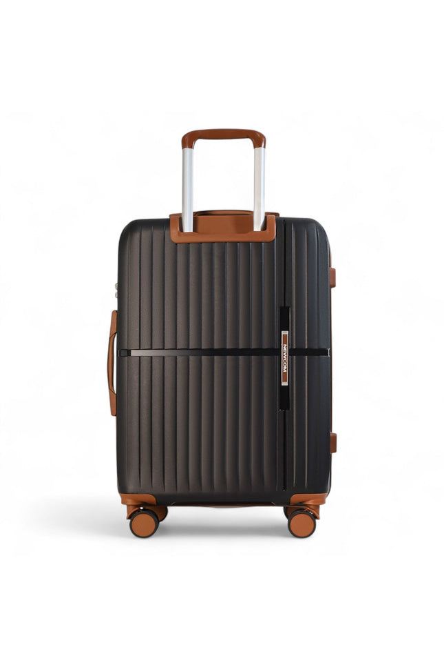 Corowa Medium Hard Shell Suitcase in Black