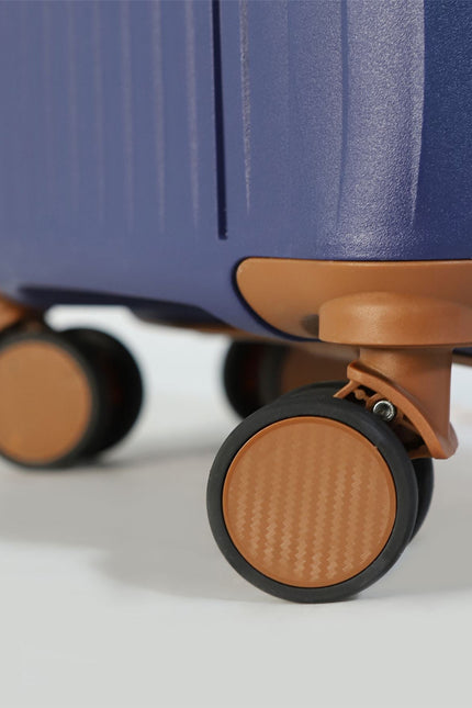 Corowa Medium Hard Shell Suitcase in Teal Blue