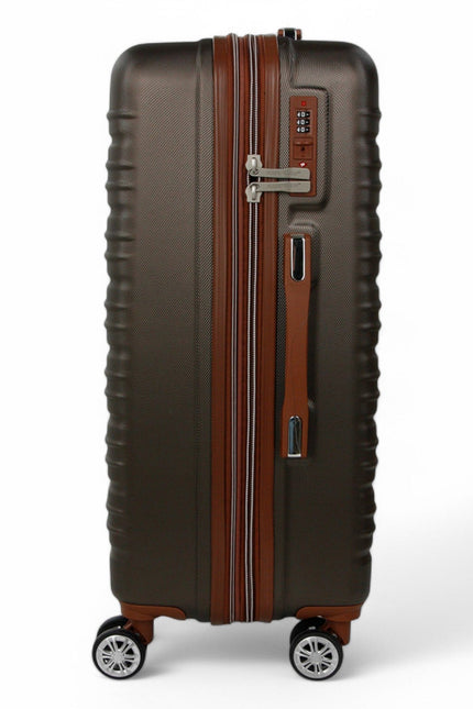 Armidale Medium Hard Shell Suitcase in Coffee