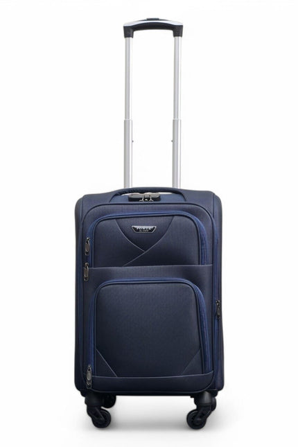 Nagoya Cabin Soft Shell Suitcase in Navy