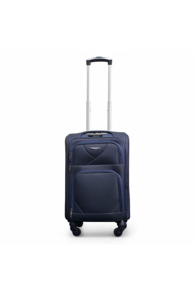 Nagoya Cabin Soft Shell Suitcase in Navy