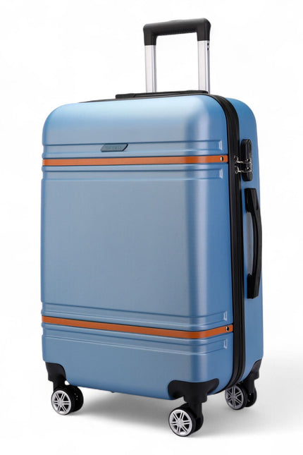 Calgary Large Hard Shell Suitcase in Blue