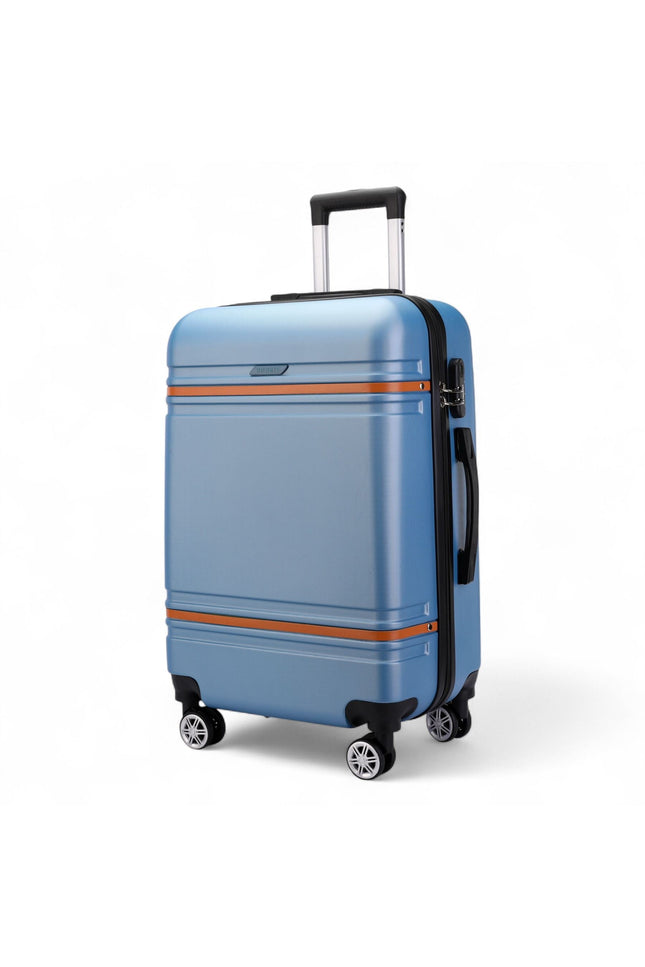 Calgary Large Hard Shell Suitcase in Blue