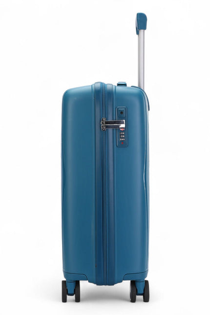 Burnaby Cabin Hard Shell Suitcase in Teal Blue