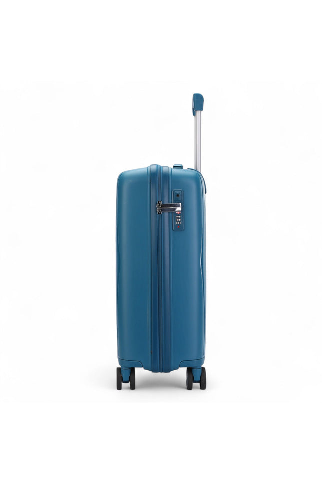 Burnaby Cabin Hard Shell Suitcase in Teal Blue