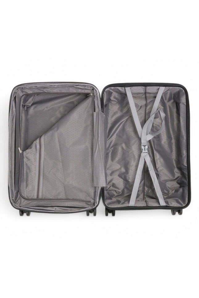 Balranald Medium Hard Shell Suitcase in Black
