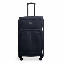 Tahara Large Soft Shell Suitcase in Black