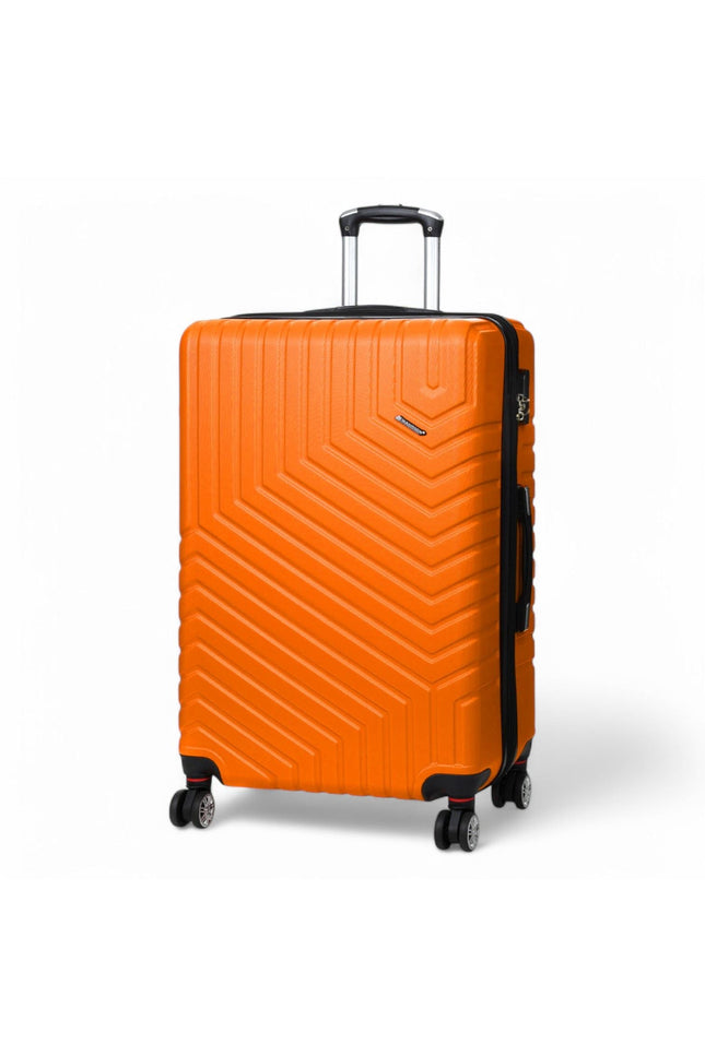 Bega Large Hard Shell Suitcase in Orange