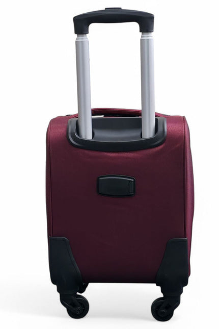 Nagoya Unserseat Soft Shell Suitcase in Wine