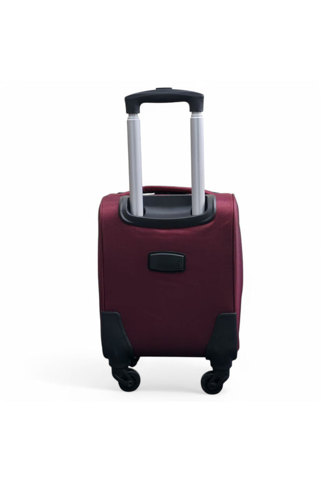 Nagoya Unserseat Soft Shell Suitcase in Wine
