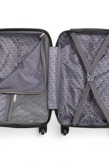 Corowa Underseat Hard Shell Suitcase in Black