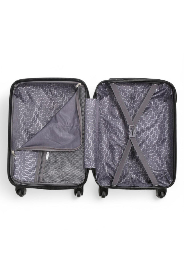 Corowa Underseat Hard Shell Suitcase in Black