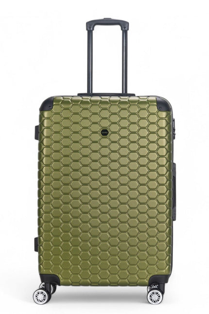 Noda Large Hard Shell Suitcase in Green