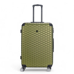 Noda Large Hard Shell Suitcase in Green