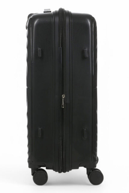 Balranald Medium Hard Shell Suitcase in Black