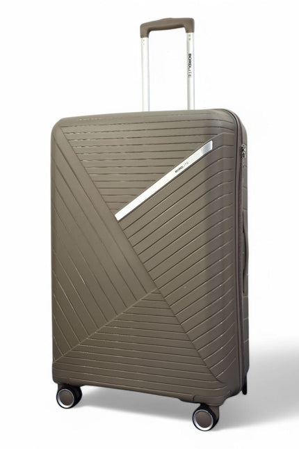 Chita Large Hard Shell Suitcase in Flesh
