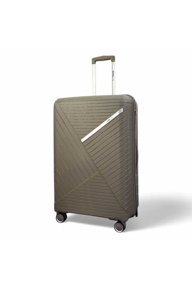 Chita Large Hard Shell Suitcase in Flesh