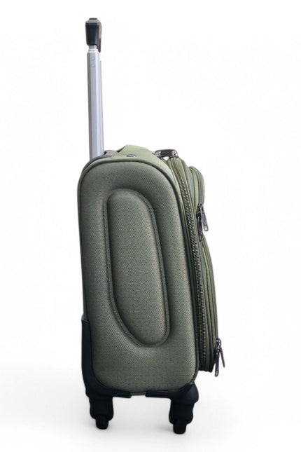 Nagoya Unserseat Soft Shell Suitcase in Khaki