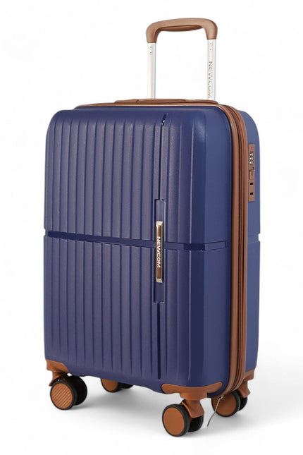 Corowa Medium Hard Shell Suitcase in Teal Blue