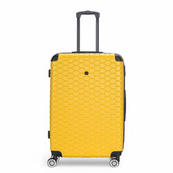 Noda Large Hard Shell Suitcase in Yellow
