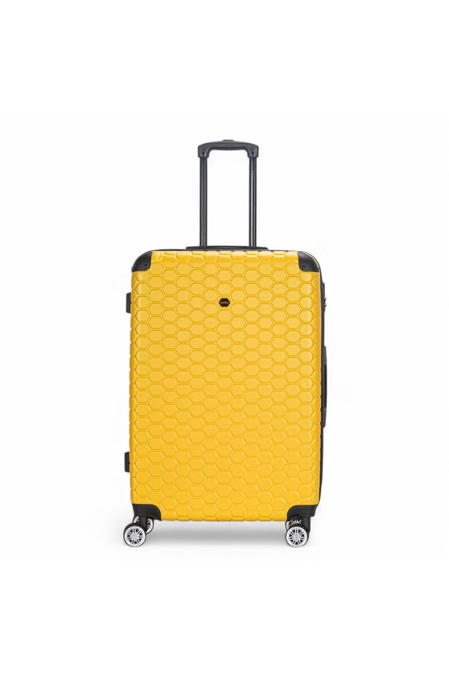 Noda Large Hard Shell Suitcase in Yellow