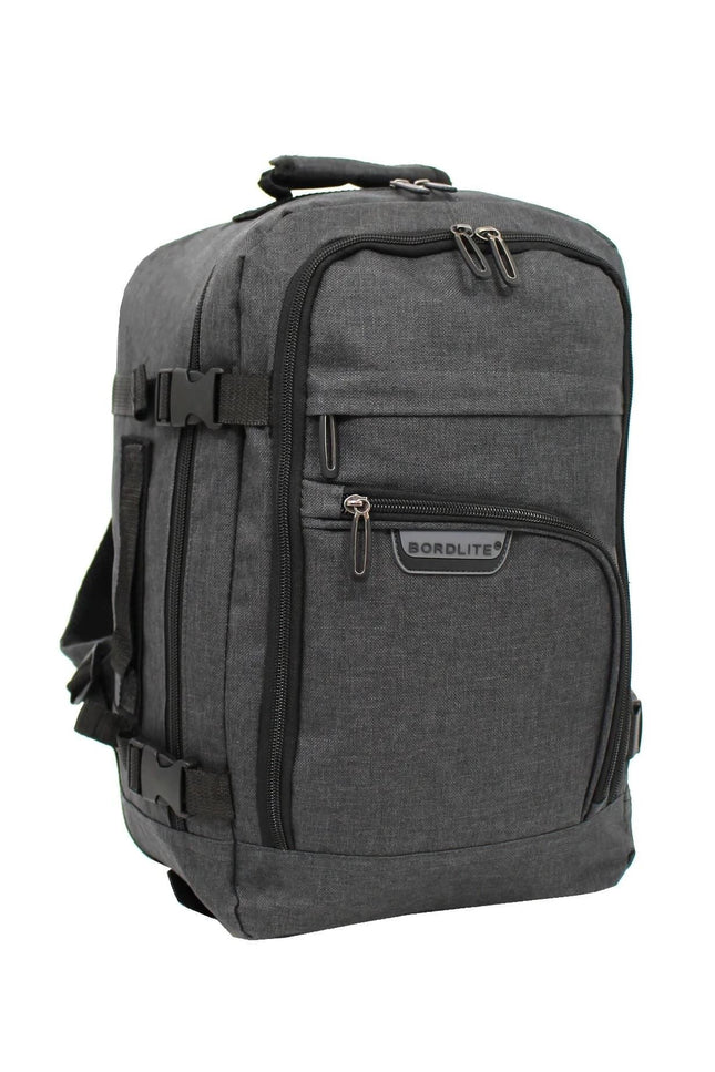 Rucksack Backpack 40x20 x25 cm Underseat Travel Cabin Bag for Easy Jet, Ryanair Black